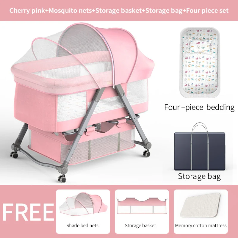 Foldable Baby Crib - Image 3