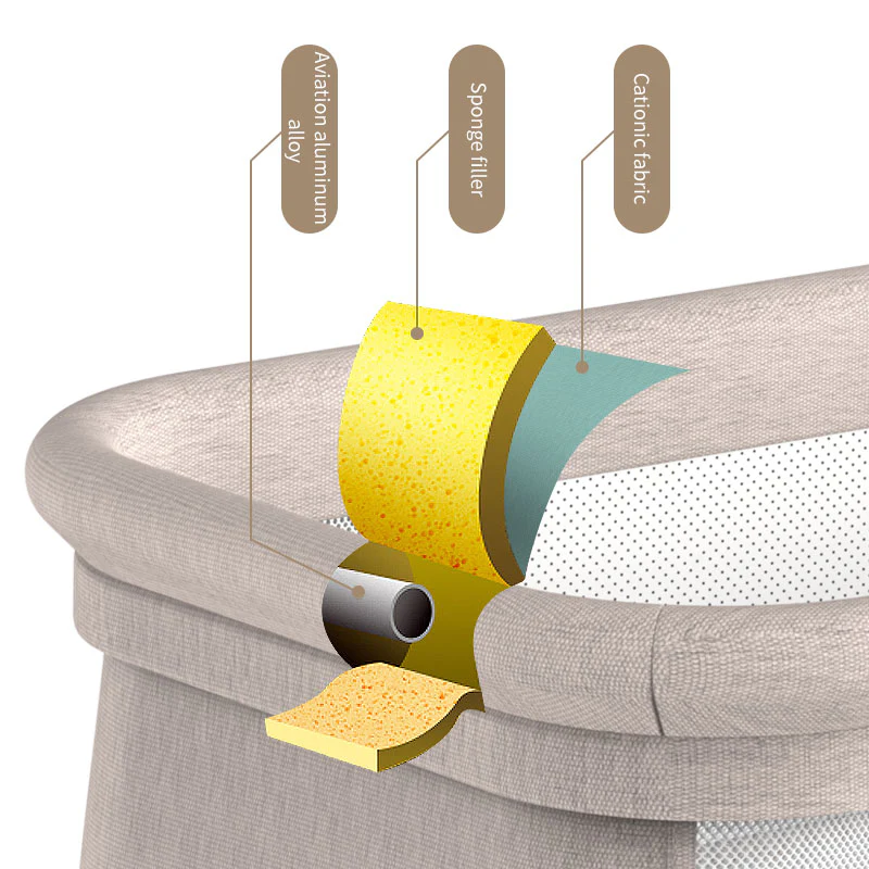Foldable Baby Crib - Image 8