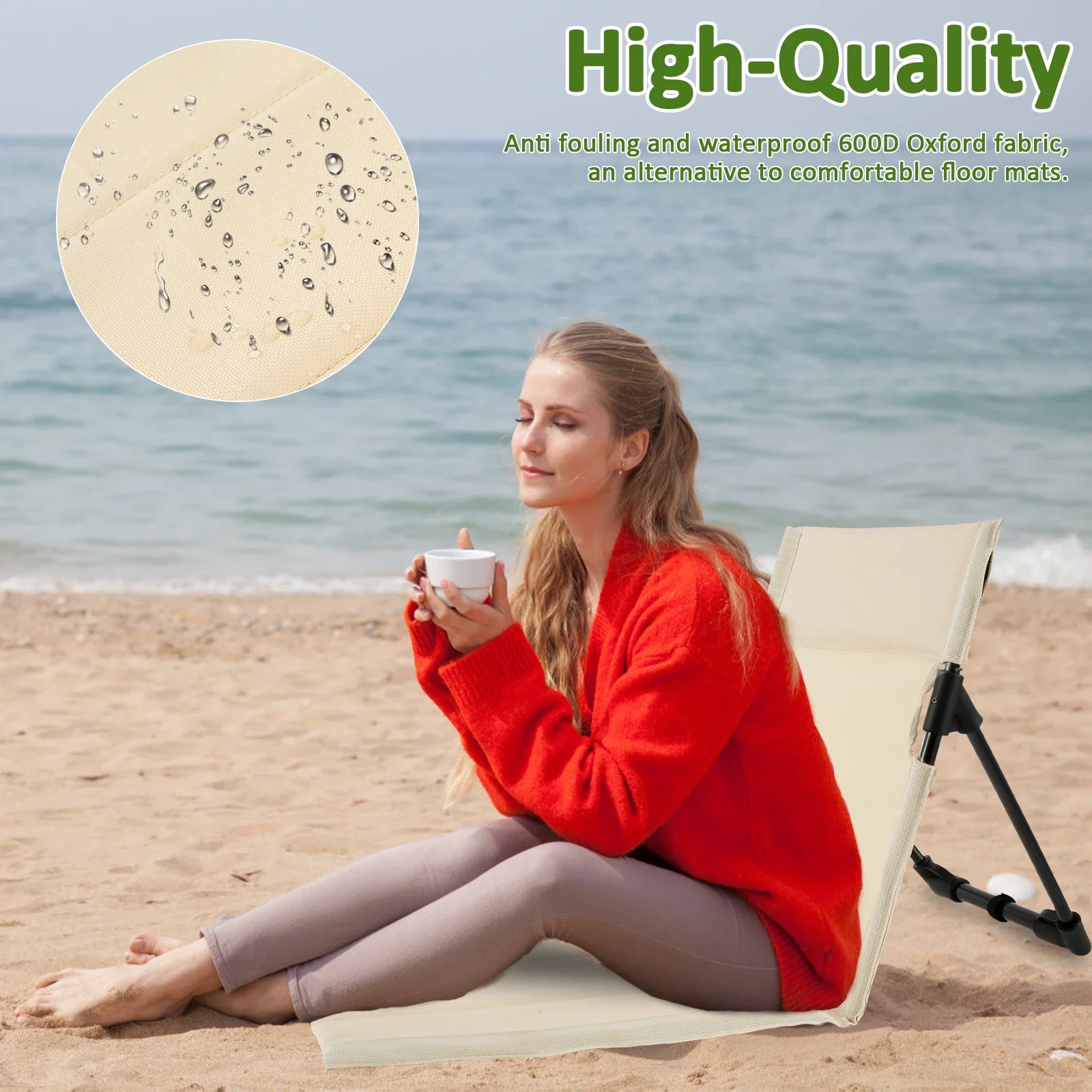 Foldable Back Rest Chair - Image 14
