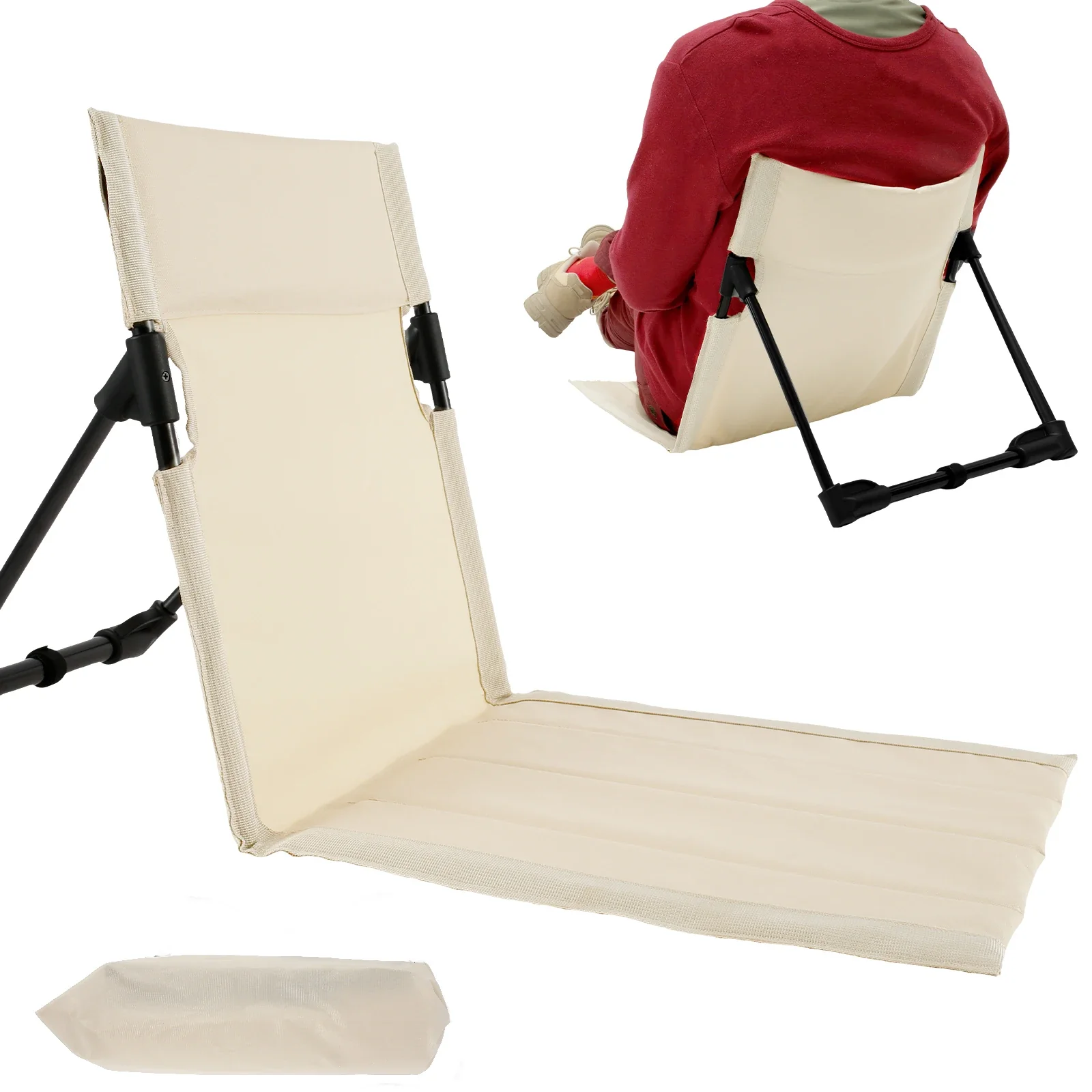 Foldable Back Rest Chair - Image 7