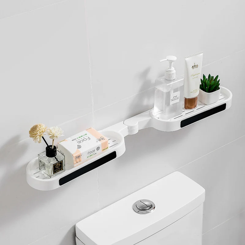 Foldable Bathroom Shelf Rack - Image 10
