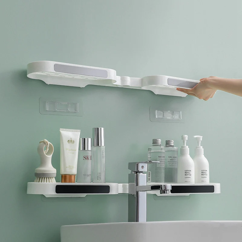 Foldable Bathroom Shelf Rack - Image 13