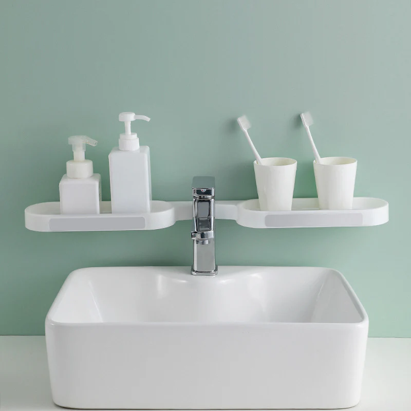 Foldable Bathroom Shelf Rack - Image 16