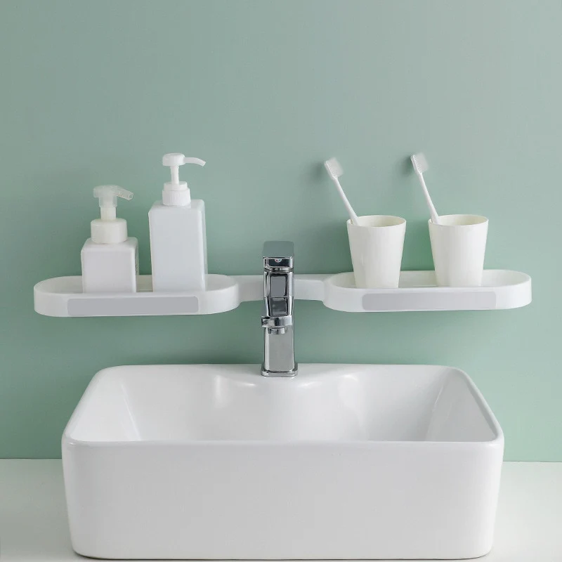 Foldable Bathroom Shelf Rack - Image 2