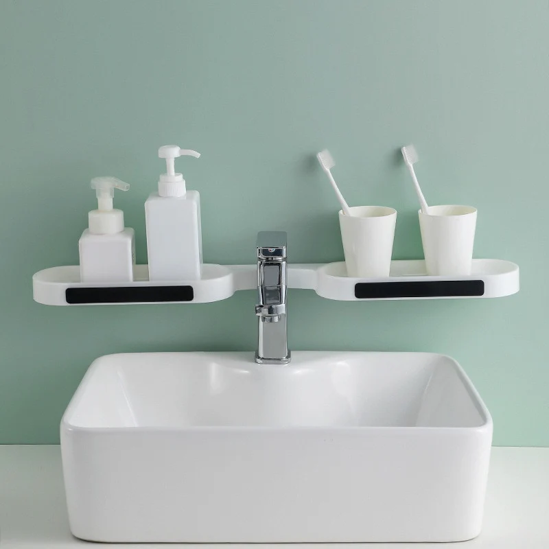 Foldable Bathroom Shelf Rack - Image 3