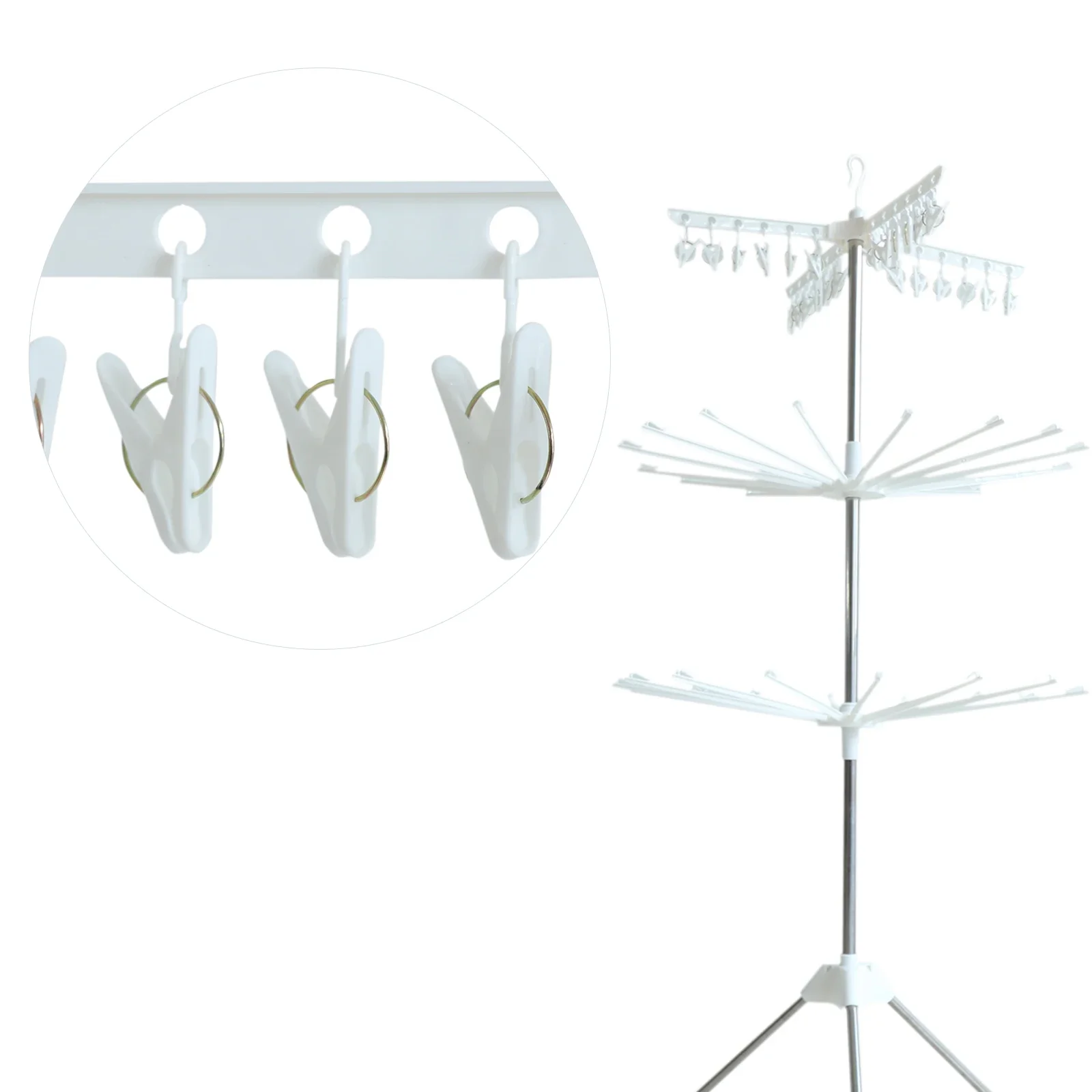 Foldable Clothes Drying Stand - Image 11