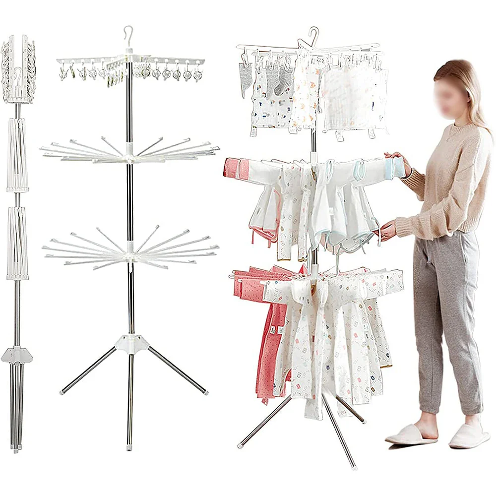 Foldable Clothes Drying Stand - Image 22