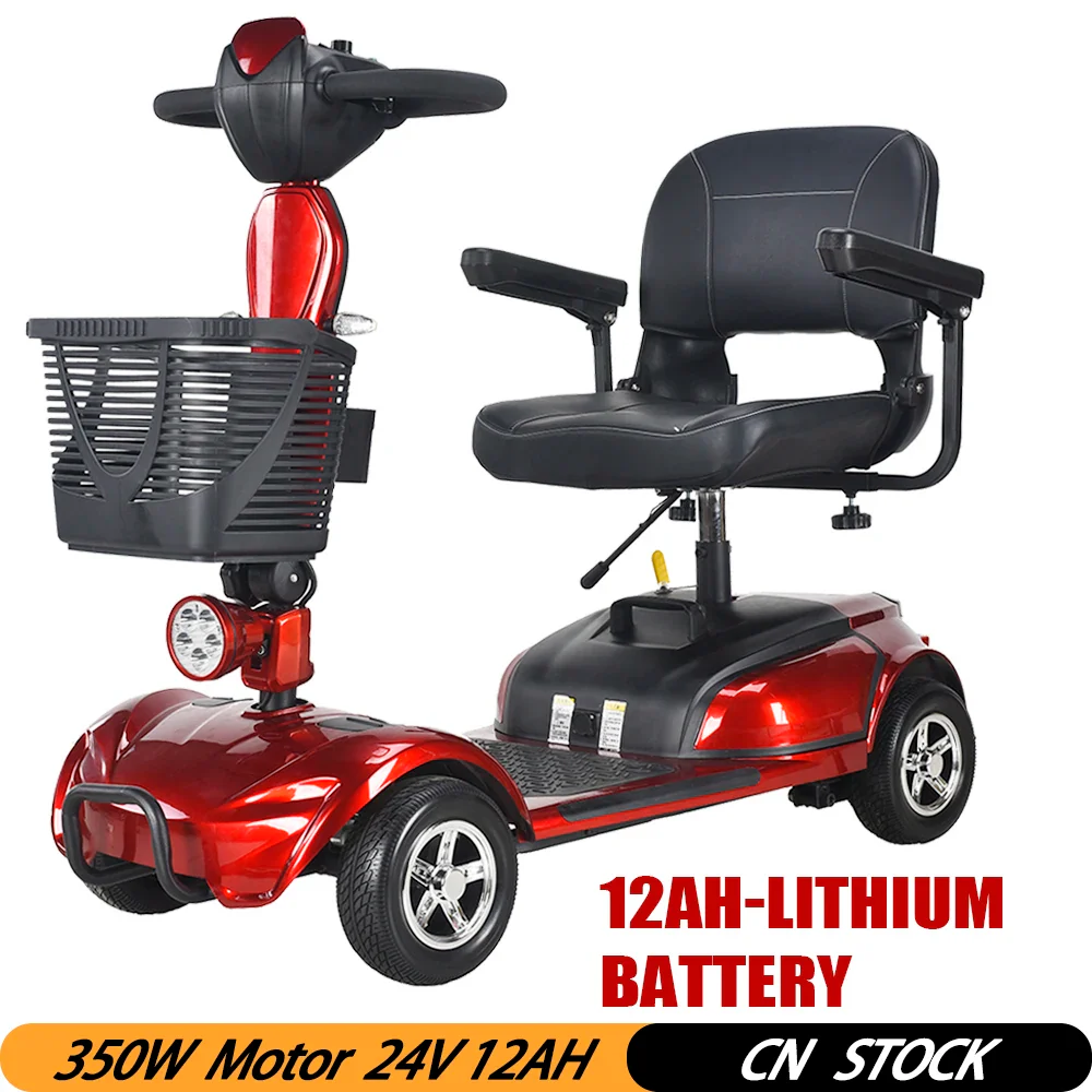 Foldable Electric Mobility Scooter - Image 9