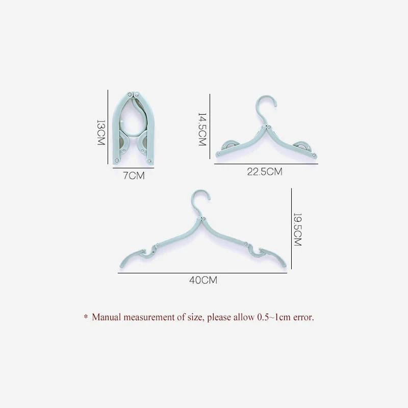 4Pcs/Lot Foldable Hanger - Image 3