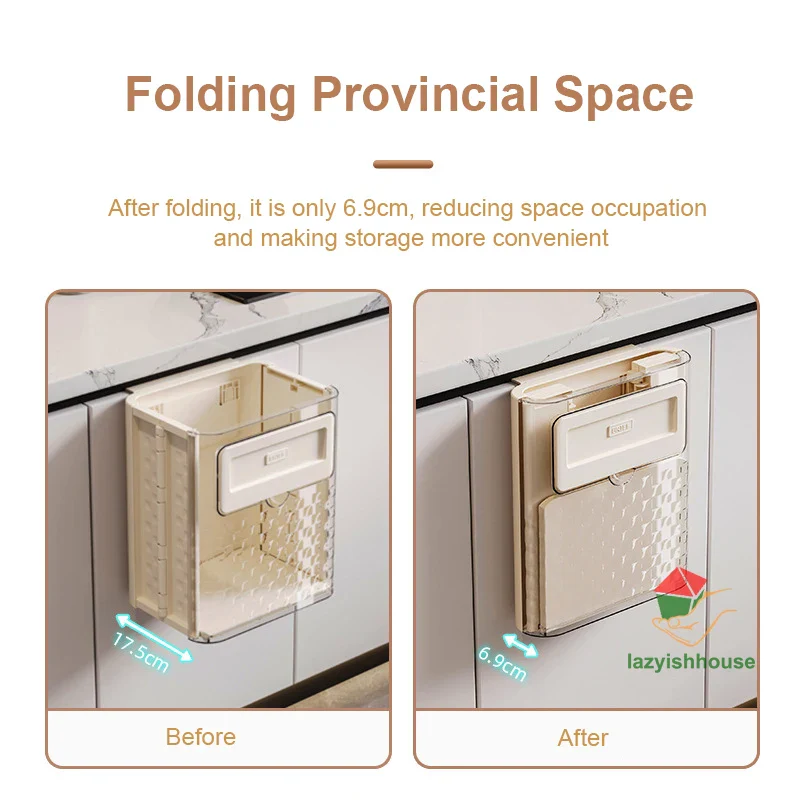 Foldable Hanging Trash Can - Image 4