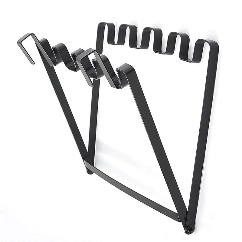 Foldable Iron Garbage Bag Hanging Rack - Image 2