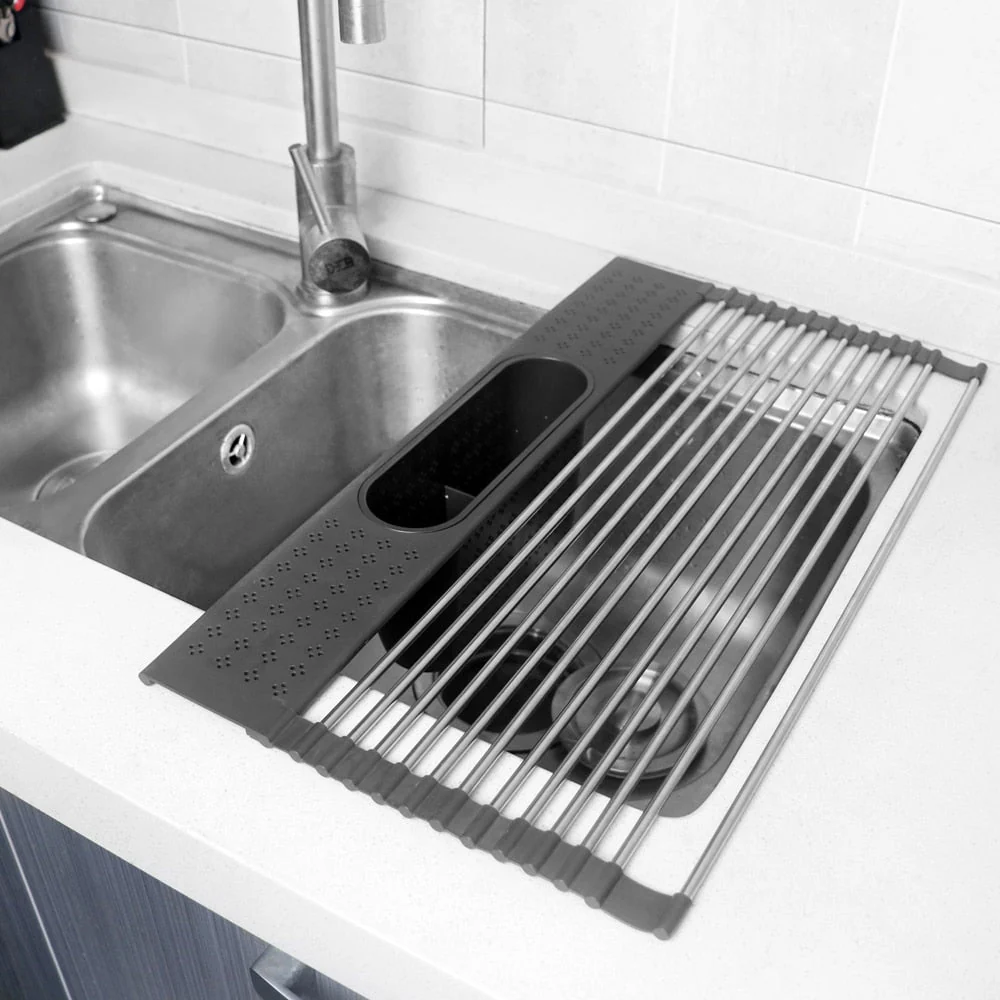 Foldable Kitchen Drying Rack - Image 10