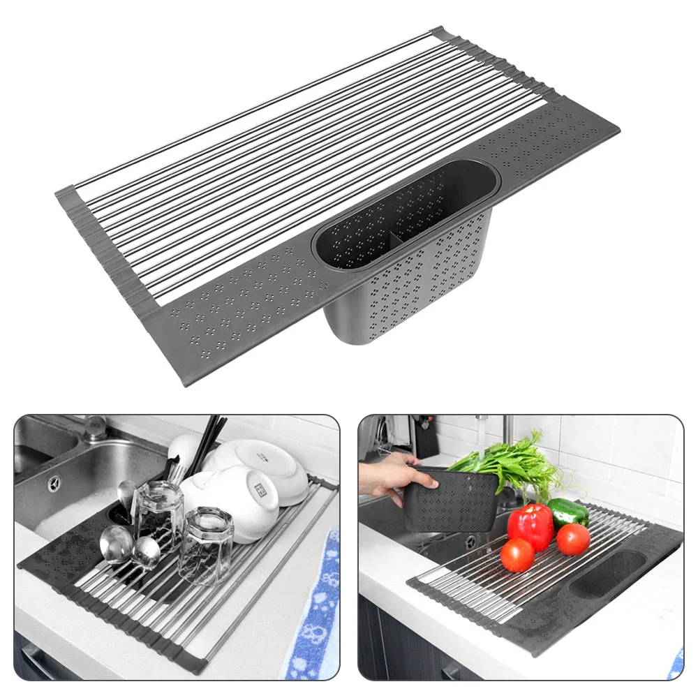 Foldable Kitchen Drying Rack - Image 2