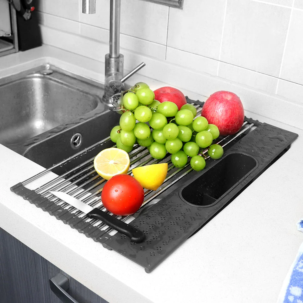 Foldable Kitchen Drying Rack - Image 3