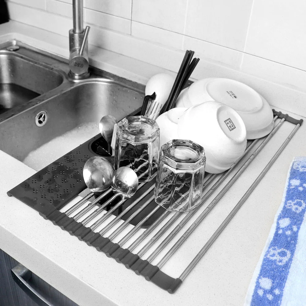 Foldable Kitchen Drying Rack - Image 6