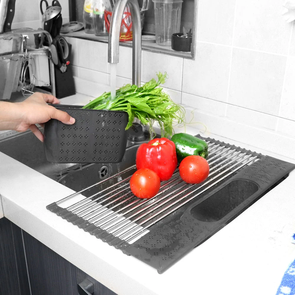 Foldable Kitchen Drying Rack - Image 7