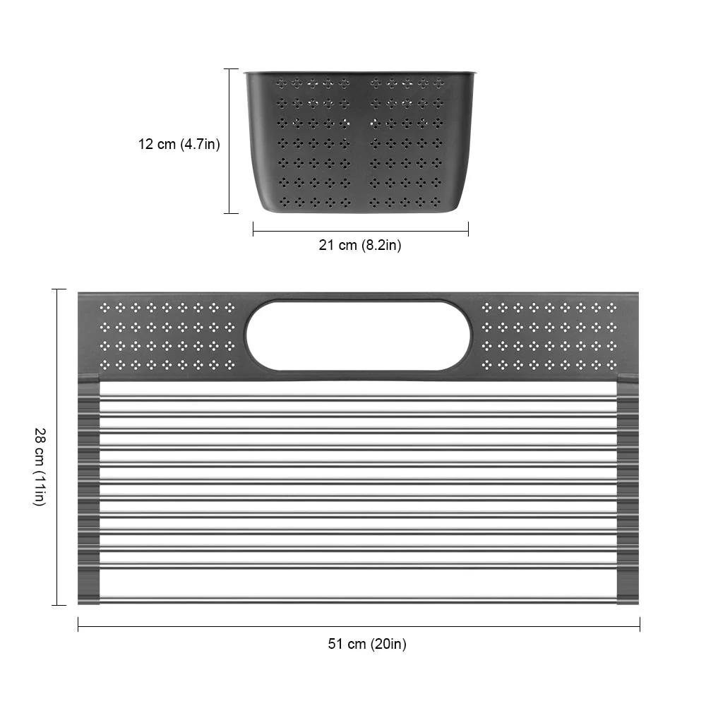 Foldable Kitchen Drying Rack - Image 8