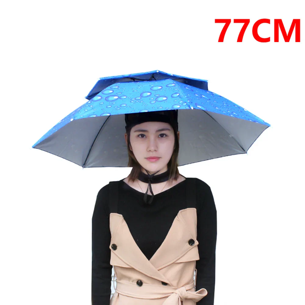 Foldable Outdoor Umbrella Hat - Image 10