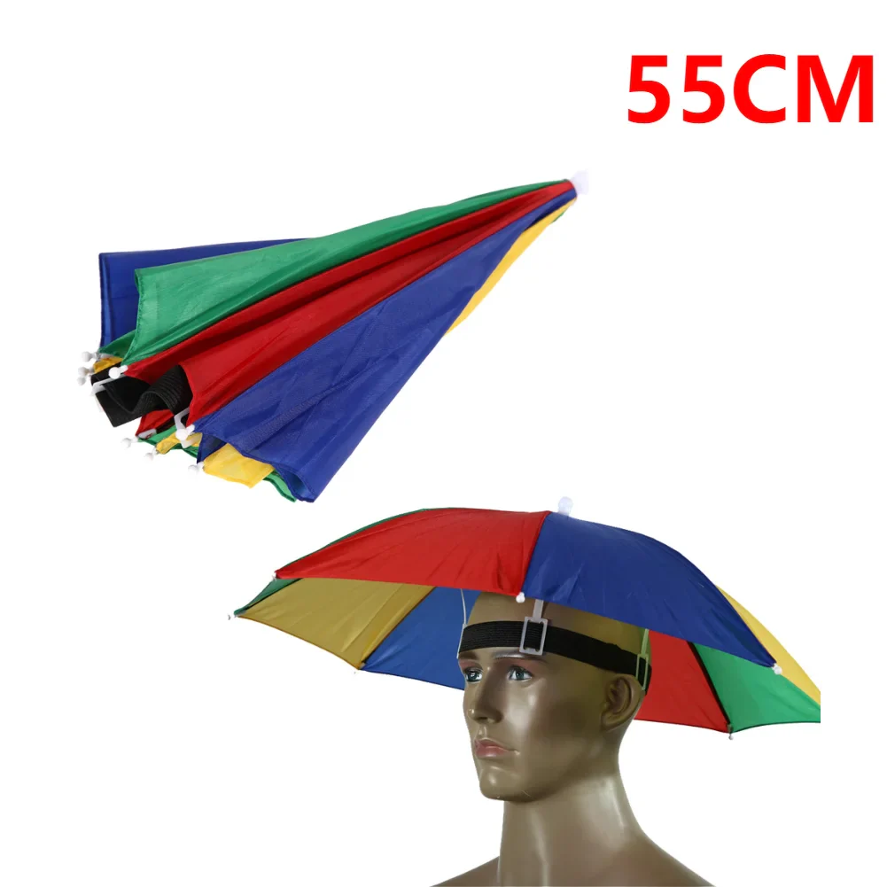 Foldable Outdoor Umbrella Hat - Image 14