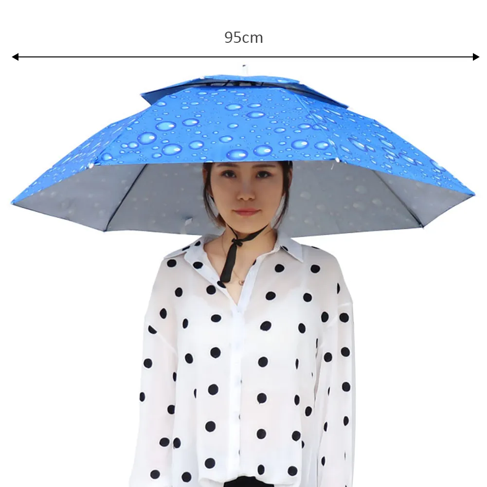 Foldable Outdoor Umbrella Hat - Image 6