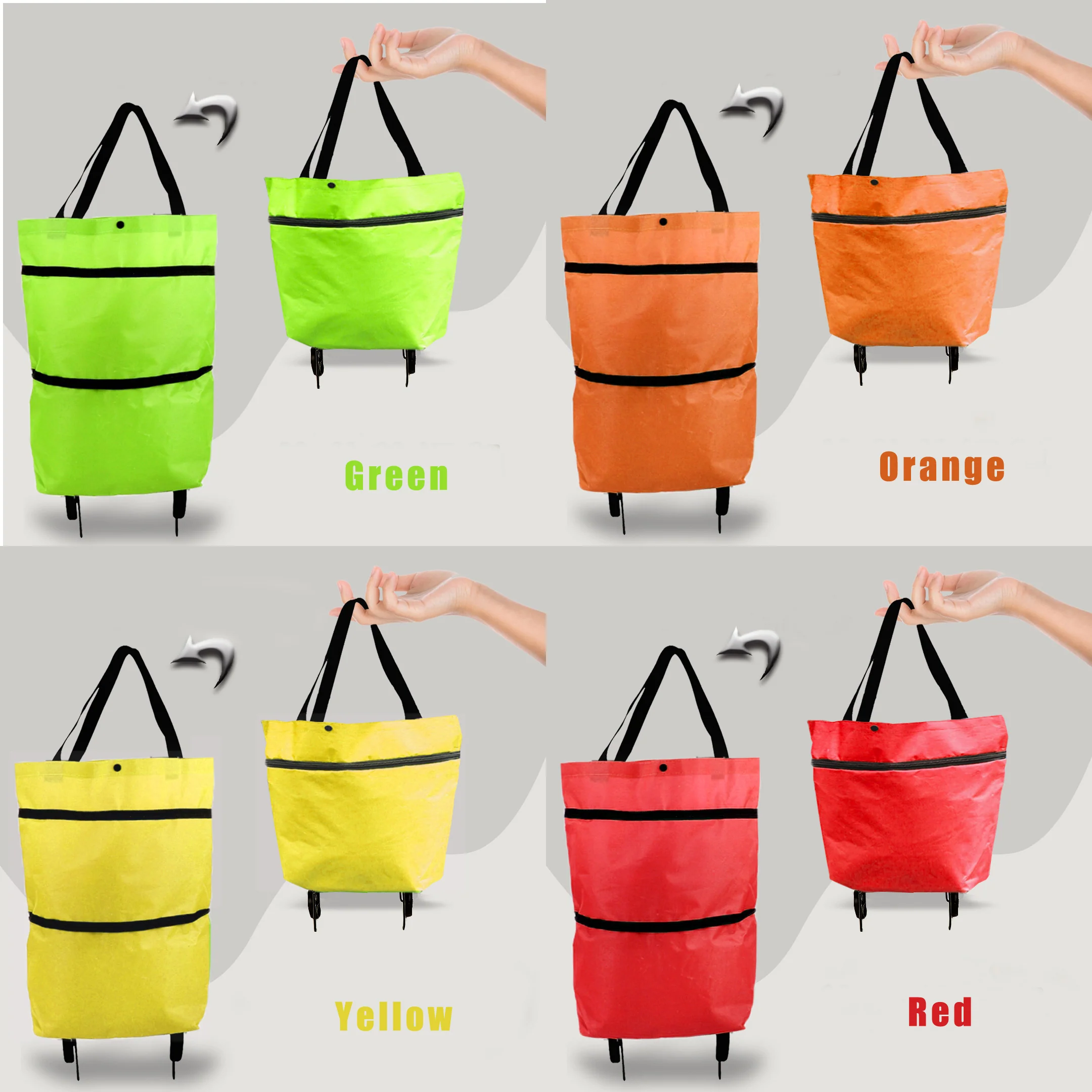 Foldable Shopping Trolley Bag - Image 14