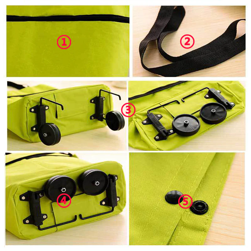 Foldable Shopping Trolley Bag - Image 15