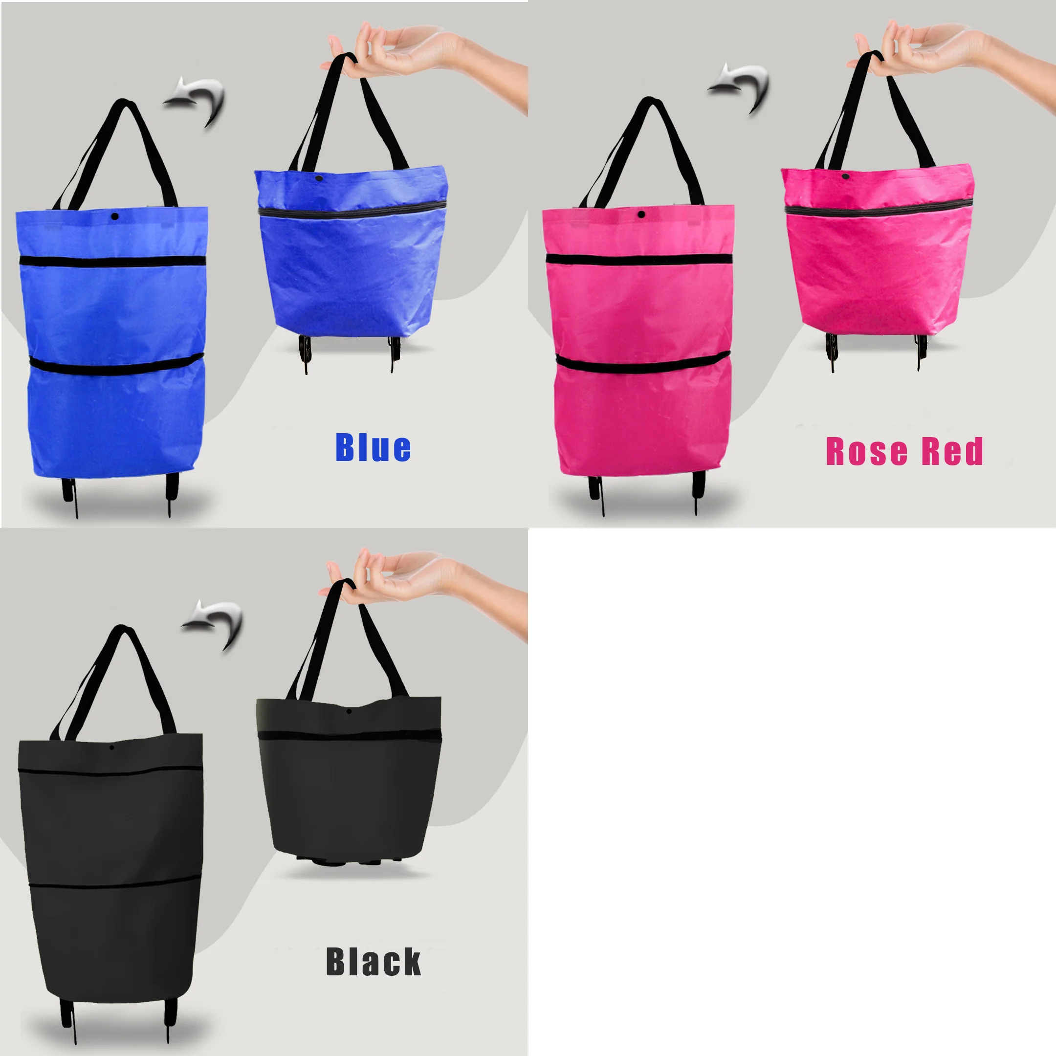 Foldable Shopping Trolley Bag - Image 16