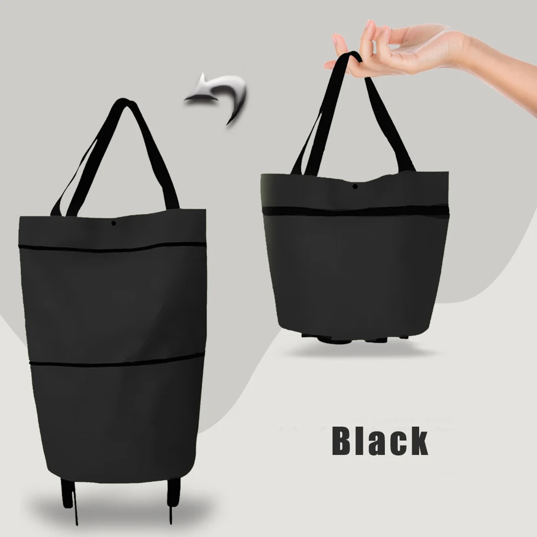 Foldable Shopping Trolley Bag - Image 3