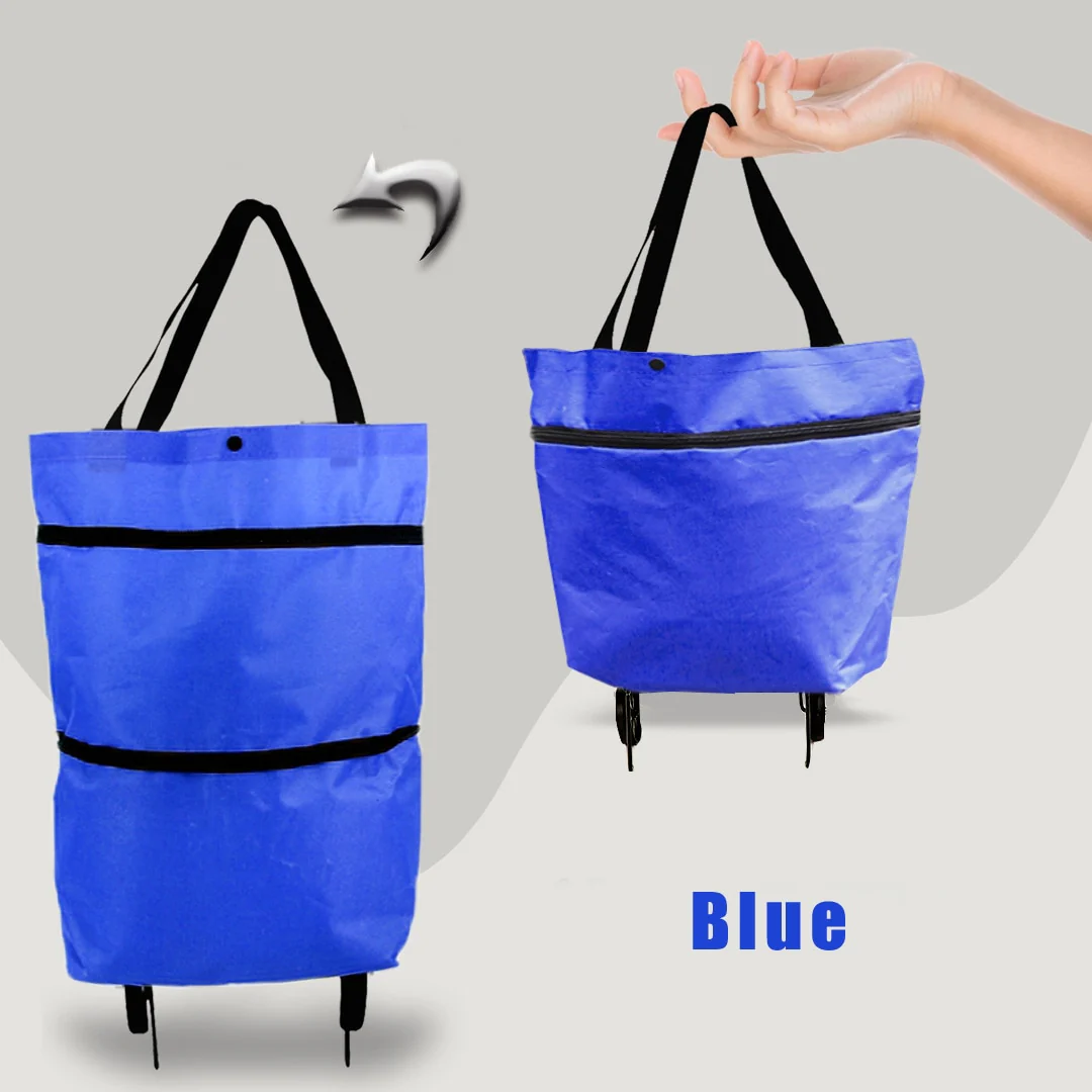 Foldable Shopping Trolley Bag - Image 4