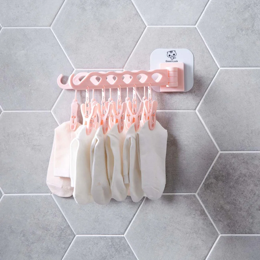 Foldable Socks Clips Hanger - Image 11