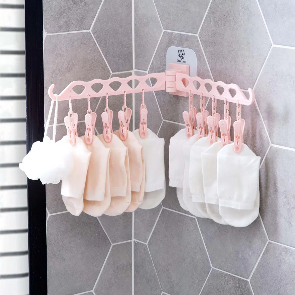 Foldable Socks Clips Hanger - Image 12