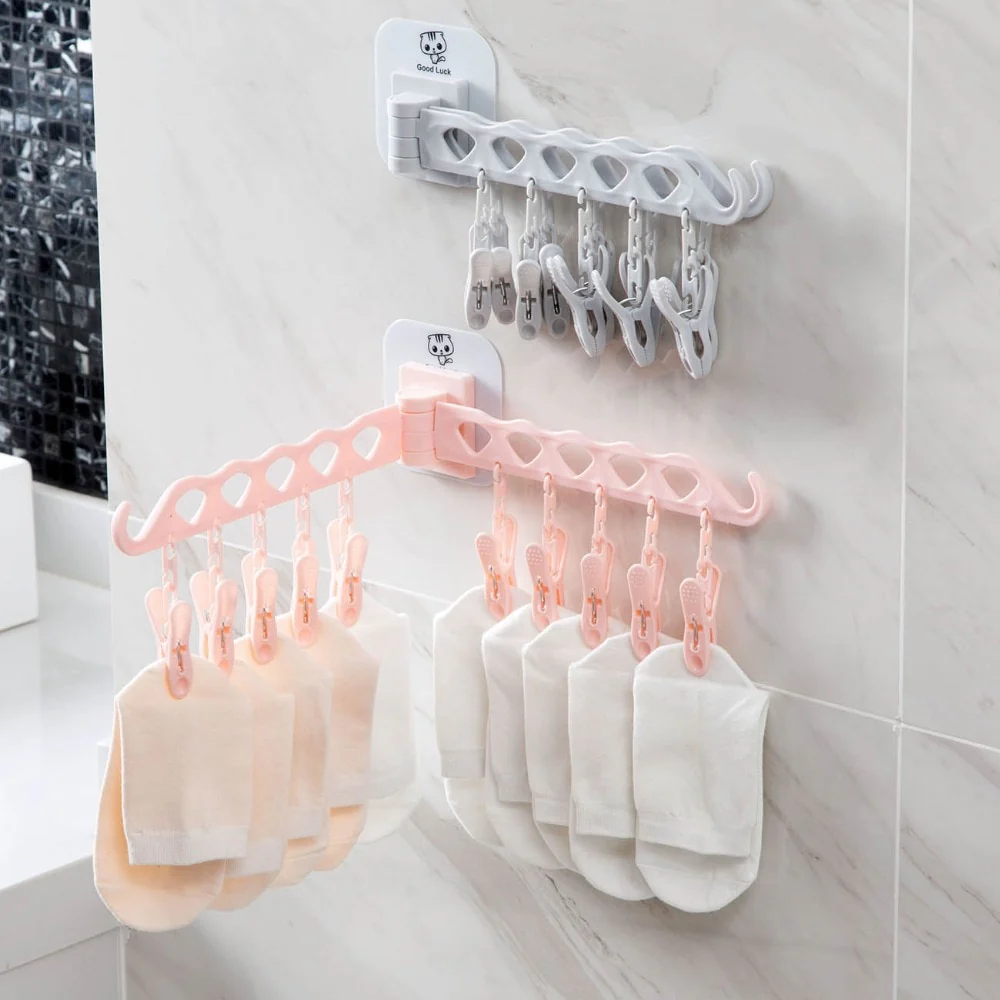 Foldable Socks Clips Hanger - Image 9