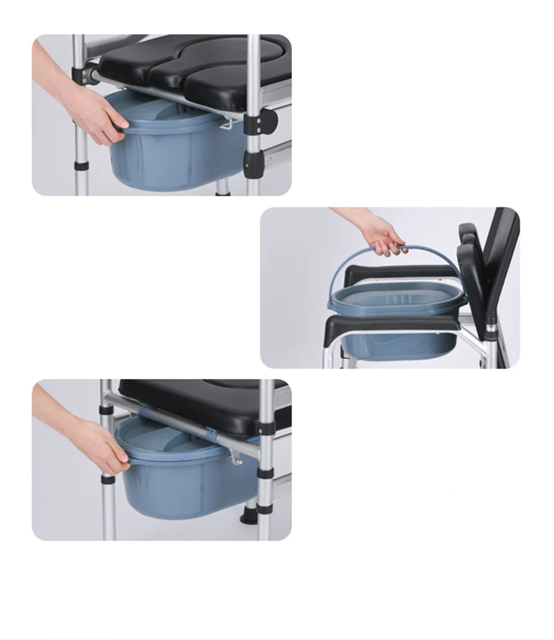Foldable Toilet Wheelchair - Image 24