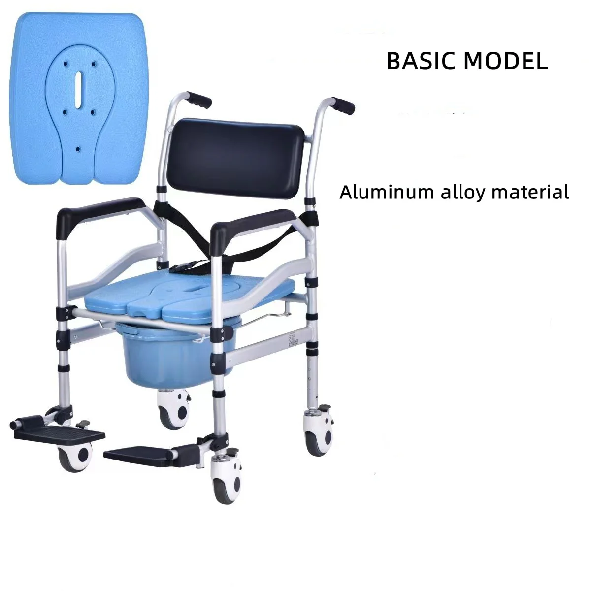 Foldable Toilet Wheelchair - Image 4