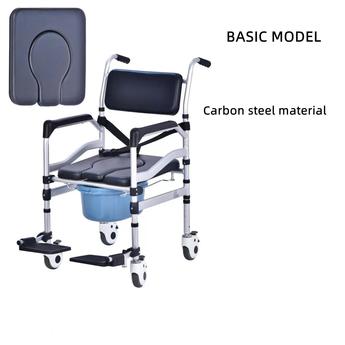 Foldable Toilet Wheelchair - Image 5