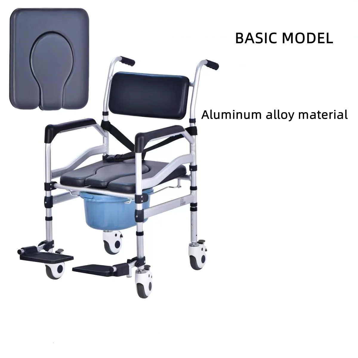 Foldable Toilet Wheelchair - Image 6