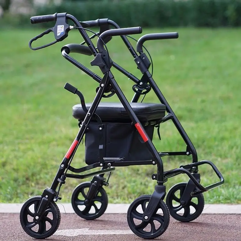 Foldable Walker with Brake - Image 7