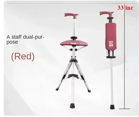 Foldable Walking Cane Stool - Image 7