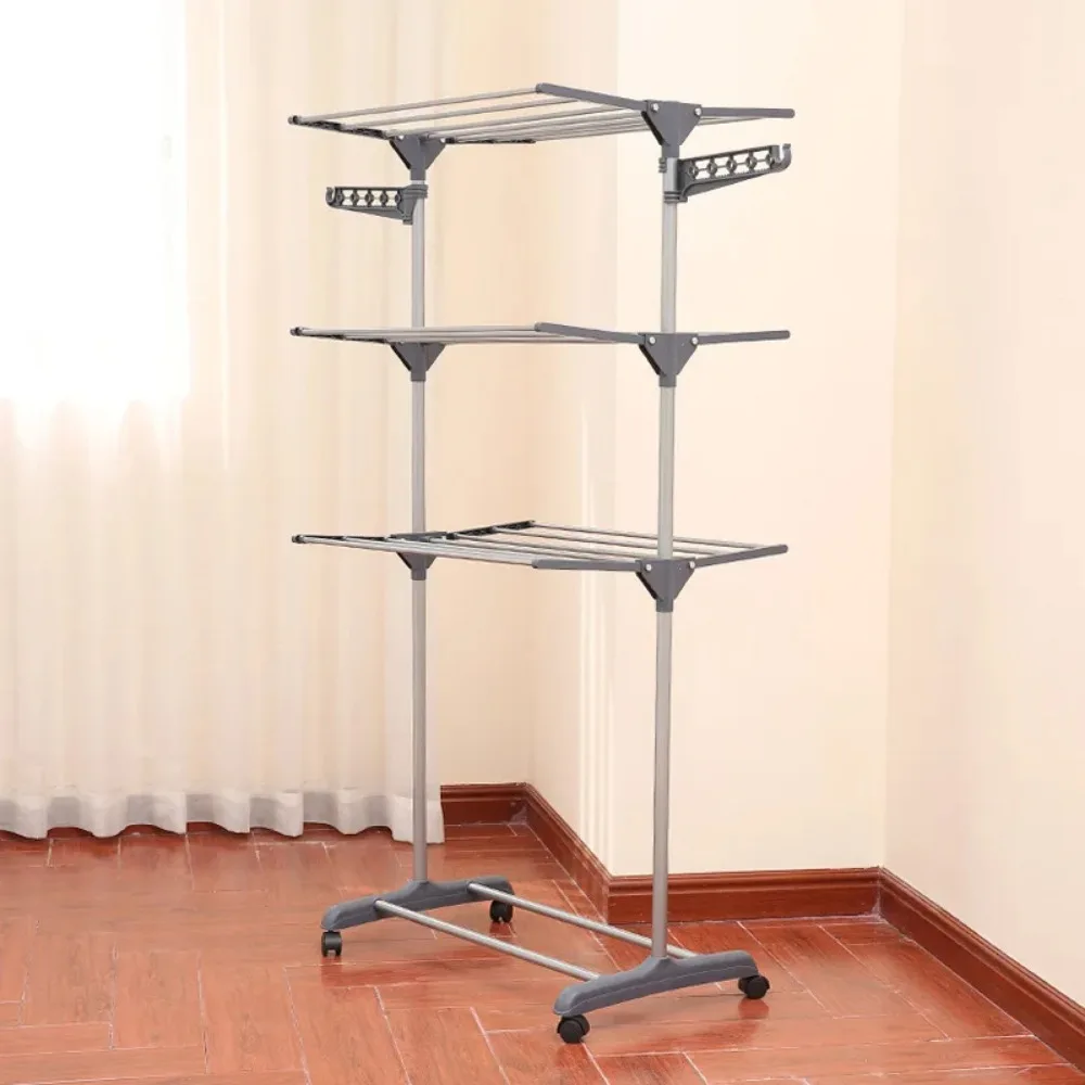 Folding Clothes Dry Rack - Image 4