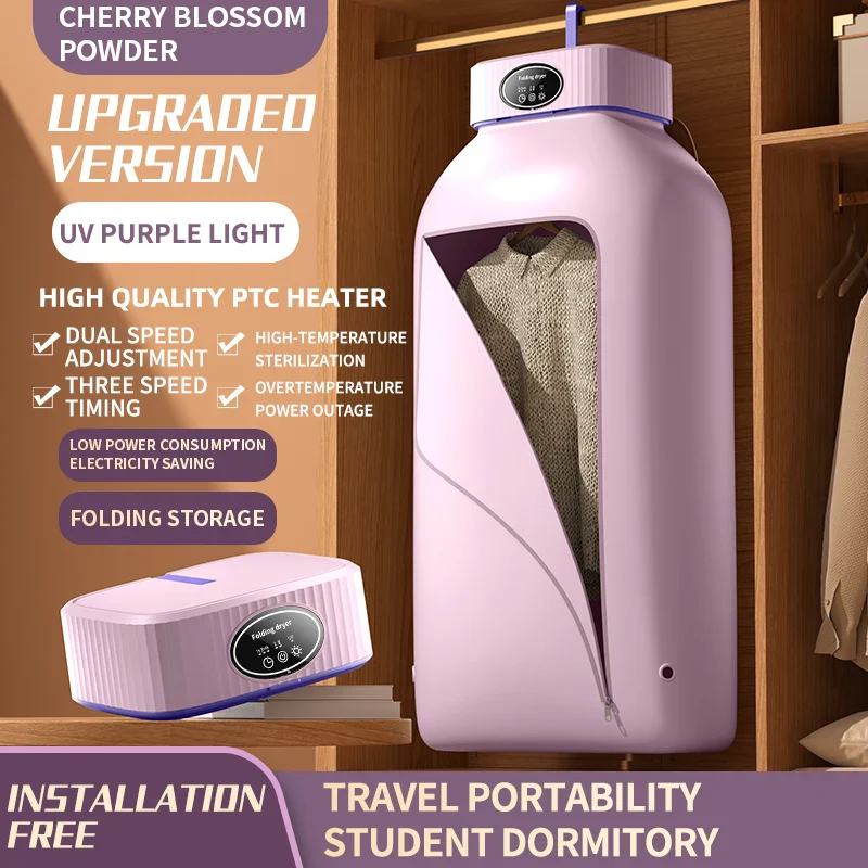 Folding Electric Clothes Dryer - Image 8