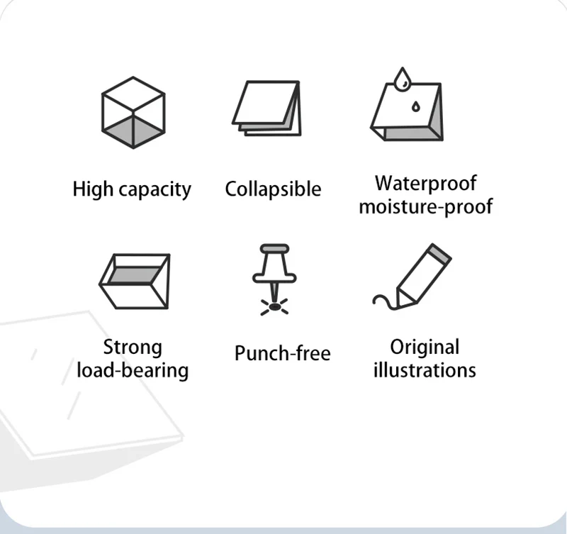 Folding Shower Storage Box - Image 9
