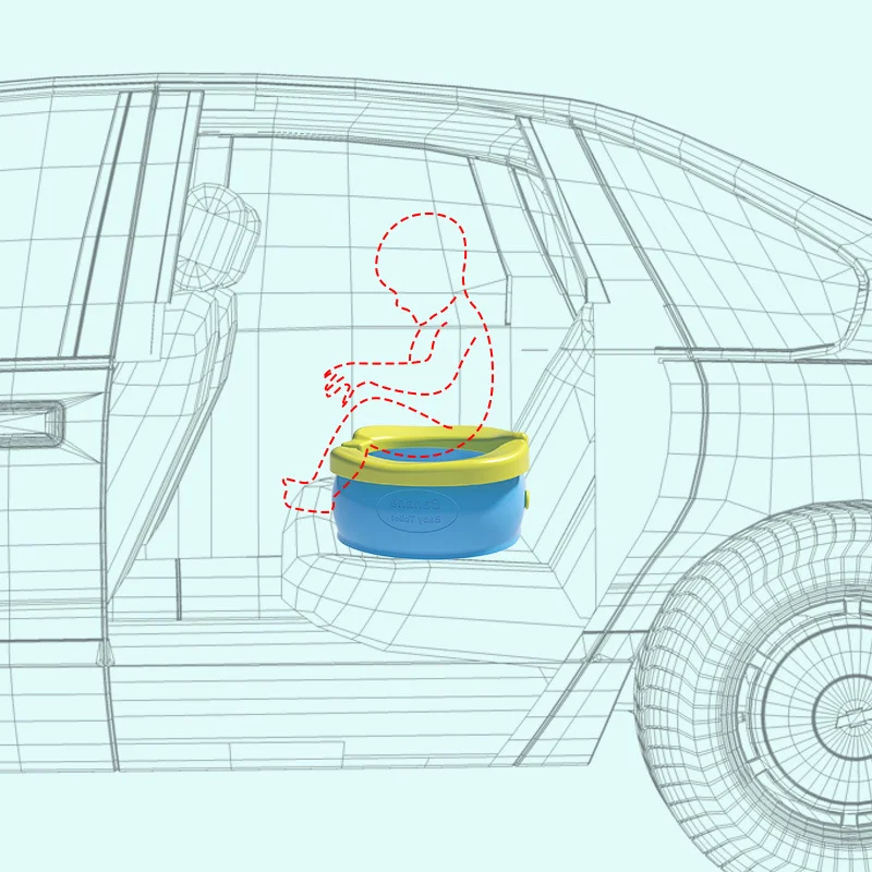 Folding Travel Baby Toilet - Image 3