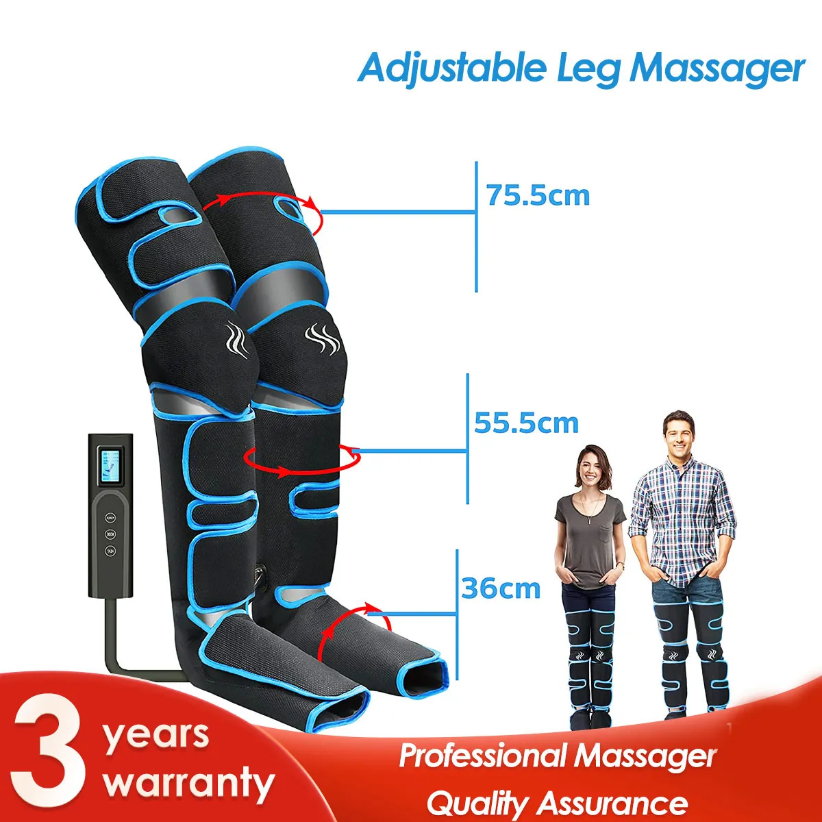 Foot Air Pressure Leg Massager - Image 2
