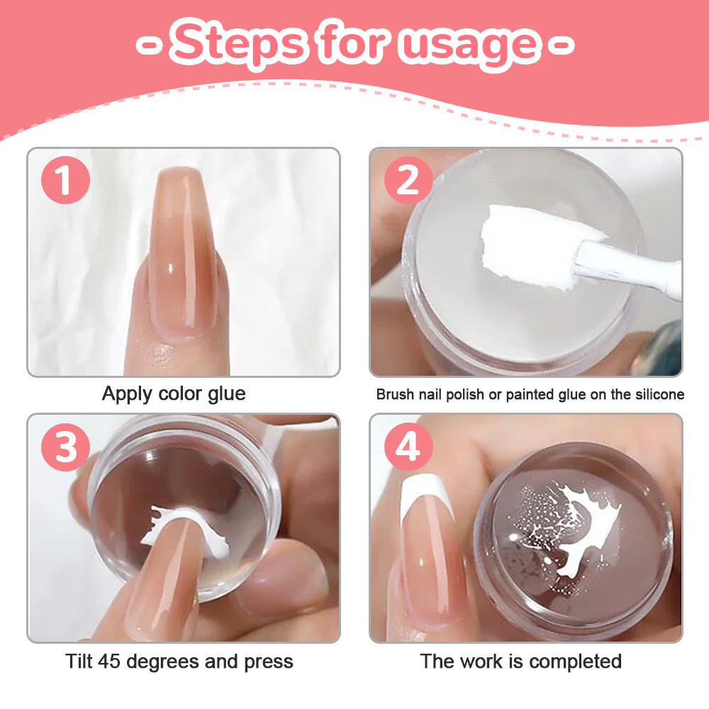 French Dip Nail Stamp - Image 9