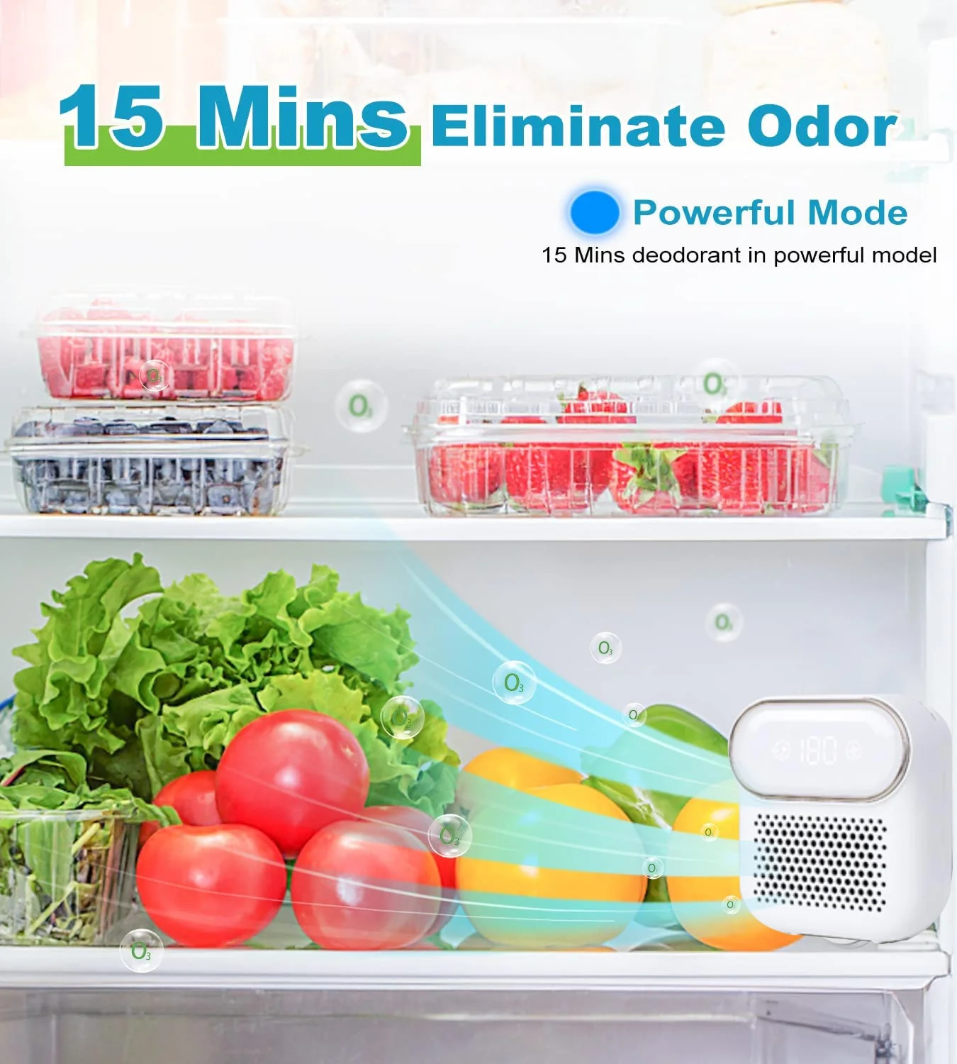 Fridge Ozone Deodorizer Sterilizer Air Purifier - Image 4