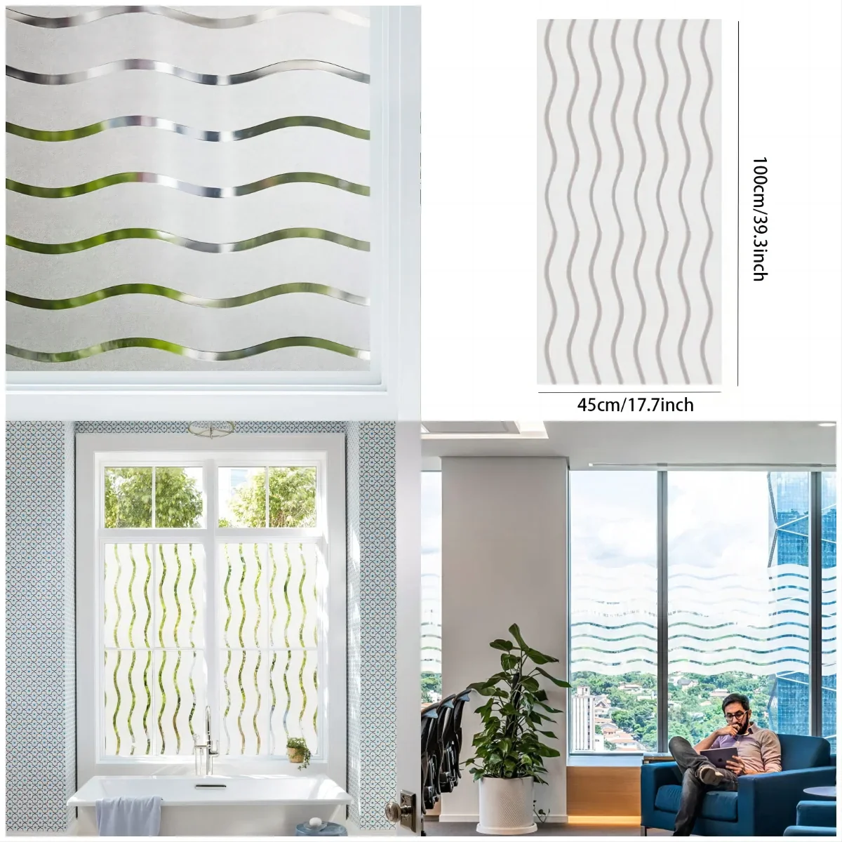 Frosted Window Film - Image 2