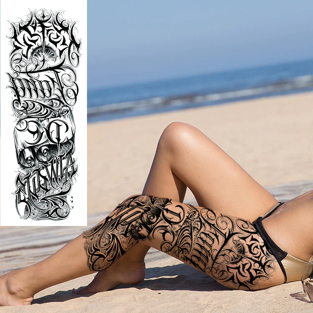 Full Arm Temporary Tattoos - Image 13