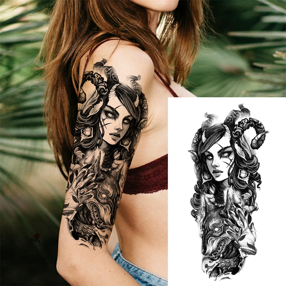 Full Arm Temporary Tattoos - Image 16