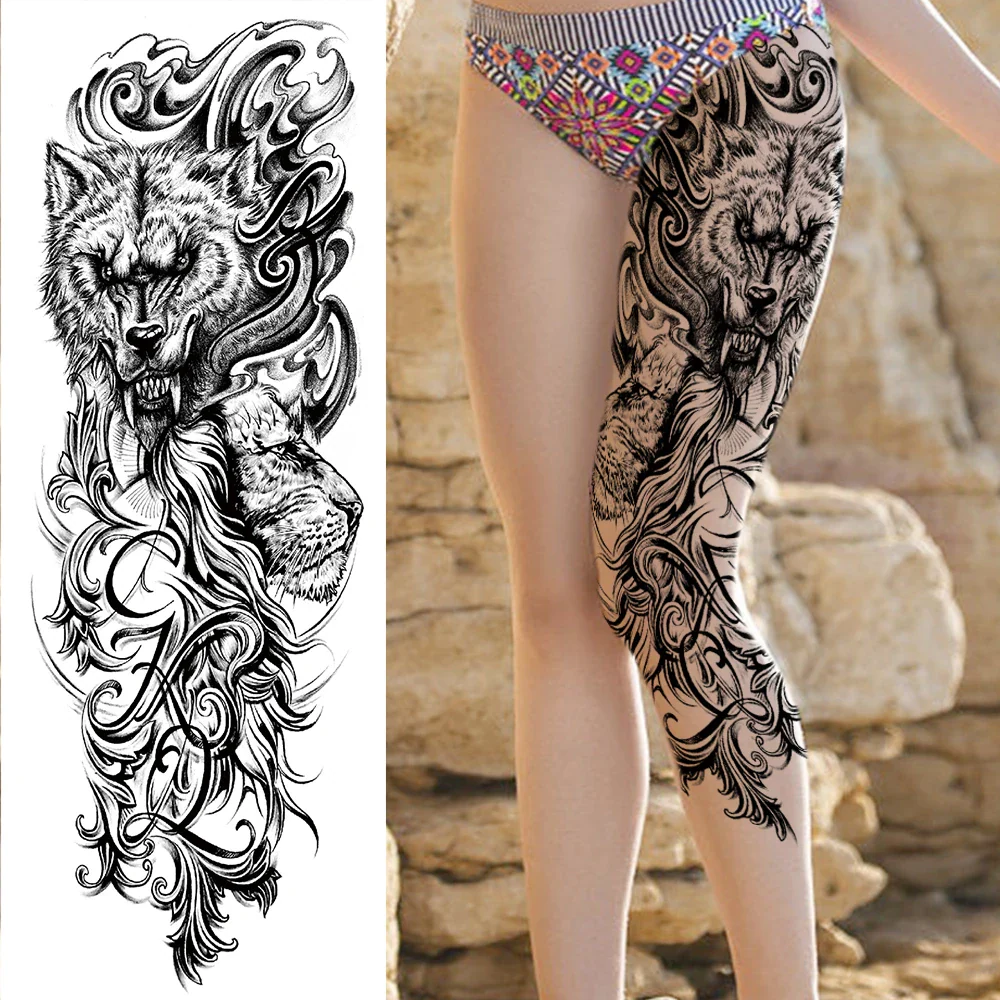 Full Arm Temporary Tattoos - Image 22