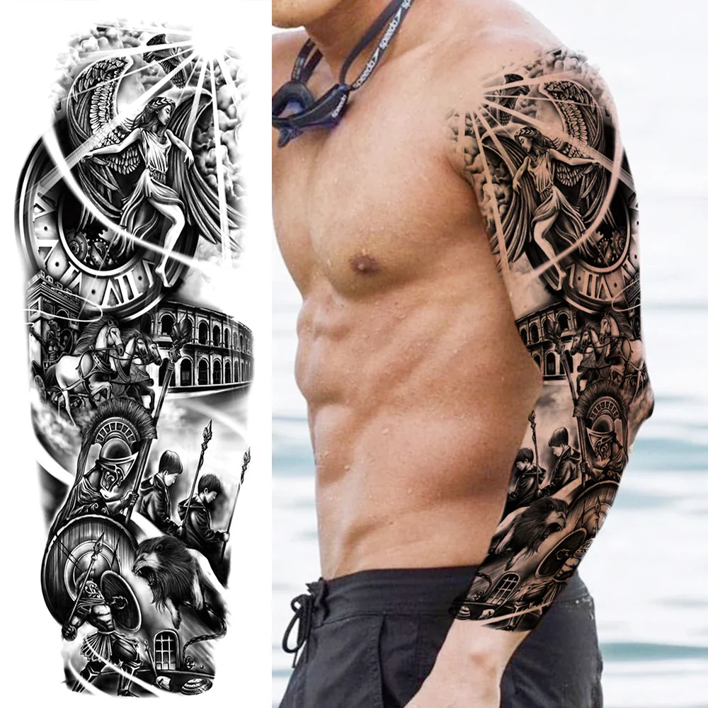 Full Arm Temporary Tattoos - Image 29